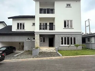 Luxury 4 Bedroom Semi Detached Duplex, BQ, Box Room, Pantry, Ante Room — Asokoro District, Abuja