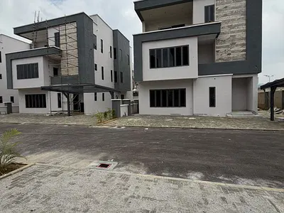 5 Bedroom Fully Detached Duplex with BQ — In an Estate., Katampe Extension, Katampe, Abuja