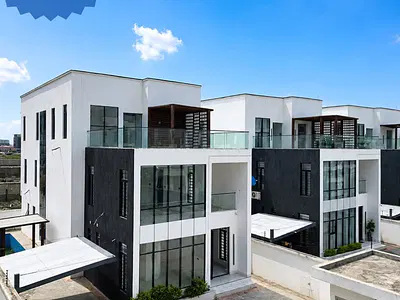 5 Bedroom Detached Duplex with BQ, Cinema, Study Room, Gym, Swimming P — Lekki Phase 1 (Behind Purple Lekki, Off Freedom Way), Lekki Phase 1, Lekki, Lagos