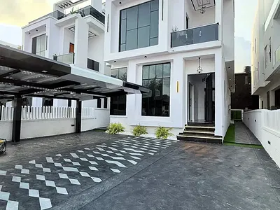 5 Bedroom Detached Duplex with Swimming Pool — Lekki County, Ikota, Lekki, Lagos