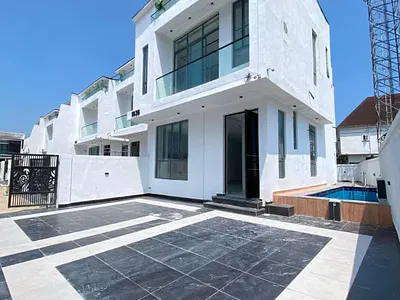 4 Bedroom Semi-Detached Duplex with BQ — Chevron, Lekki, Lagos