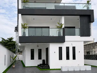 5 Bedroom Fully Detached Duplex BQ a Brand-New 5-Bedroom Detached — Gwarinpa, Abuja