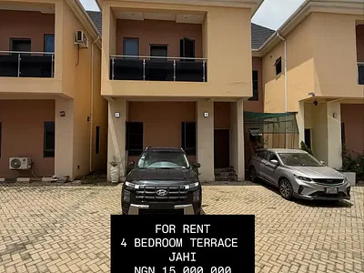 Luxury 4 Bedroom Terraced Duplex — Ameyo Adadevoh Way, Jahi, Abuja