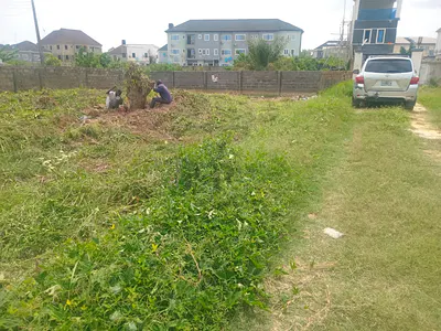 330 SQM of Fenced Land — Thera Annex, Sangotedo, Ajah, Lagos