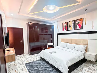 3 Bedroom Furnished Apartment — Cyber Ville Estate, Ikate Elegushi, Lekki, Lagos