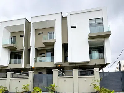 Brand New 3 Bedroom Terraced Duplex with BQ on 3 Floors — Lekki, Lagos