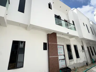Newly Built 3-Bedrooms Terraced Duplex with BQ — Abraham Adesanya, Ajah, Lagos