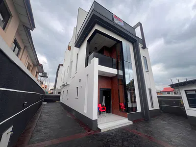 Exquisite 5 Bedroom Fully Detached Duplex with BQ for Sale — In a Secured Estate, GRA Phase 1, Magodo, Lagos