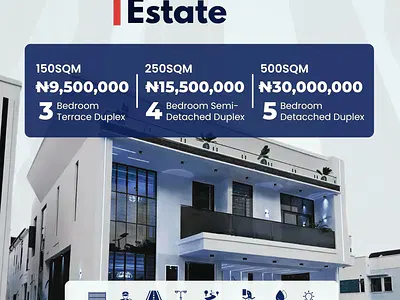 150SQM for 3 Bedroom Terrace Duplex. — By Cadastral Zone D14, Sheretti, Kabusa-Abuja, Sheretti, Abuja