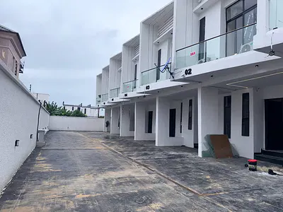 Best Price for 4 Bedroom Terrace Duplex with Fitted Kitchen. — Lekki, Lagos