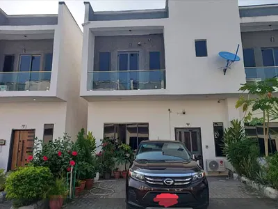 Fully Furnished Corner Piece 3 Bedroom Terrace Duplex + 1 RM BQ — Lekki, Lagos