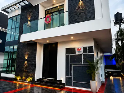 4 Bedroom Detached Duplex with Pool — Pearl Gardens Estate CMB Off Monastery Road, Lekki, Lagos