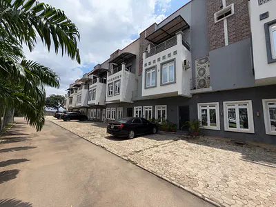 5 Bedroom Terrace Duplex with BQ in a Mini Estate — Wuye, Abuja