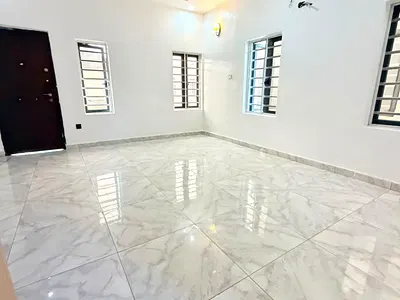 Masters Bedroom Inside a Shared Apartment . — Van Daniels Estate Orchid Road, Lekki, Lagos
