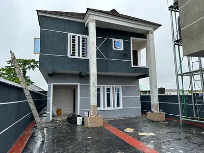 Beautifully Buit Mini Flat (Room and Parlor) with Standard Kitchen — Awoyaya, Ibeju Lekki, Lagos