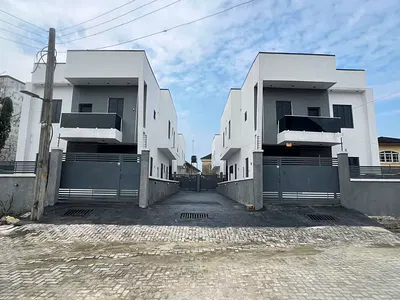 New 4 Bedroom Detached Duplex, BQ . — Ajah, Lagos