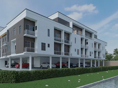 3 Bedroom Maisonette with BQ — Lekki, Lagos