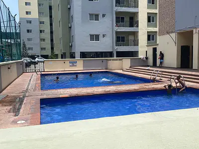 3 Bedroom Furnished Luxury Apartment with Pool — Lekki, Lagos