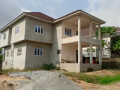 90% Completed Brand New 4 Bedrooms Fully Detached Duplex, 2 Palours I — Mega Bind Estate 3rd Avenue Gwarinpa, Gwarinpa, Abuja
