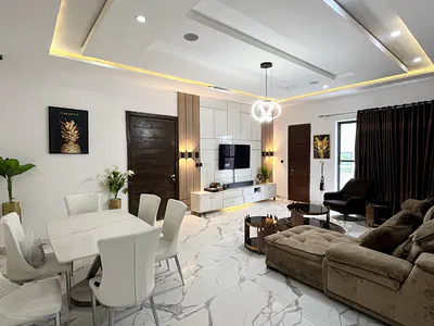 3 Bedroom Furnished Apartment with BQ with Pool & Gym — Ikoyi, Lagos