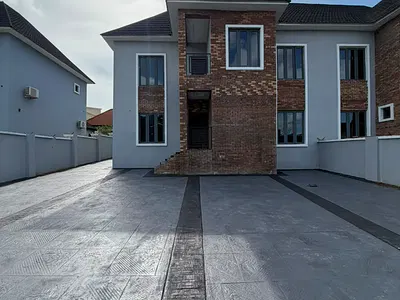 Gated 4 Beds Semidetached Duplex with 2 Bedrooms BQ — By Sunnyvale, Lokogoma District, Abuja