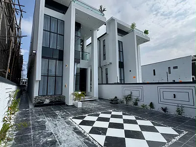 5 Bedroom Detached Duplex with Pool — Ikota, Lekki, Lagos