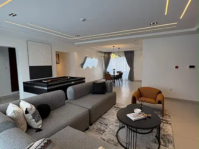 Our Tastefully Furnished 3 Bedroom Apartment with Pool — Victoria Island (VI), Lagos