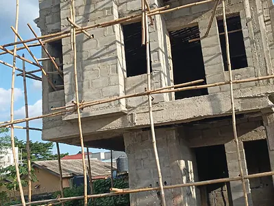 Uncompleted 4 Bedroom Duplex + BQ, Plumbing & Electrical Done Already — Oke Ira Ogba, Ogba, Ikeja, Lagos