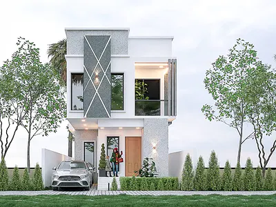 Uncompleted 4 Bedroom Duplex + BQ, Plumbing & Electrical Done Already — Ikeja, Lagos