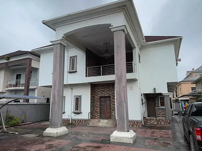 A Luxury Spacious 4 Bedrooms Fully Detached Duplex with 2 Bedrooms B! — Addo Road, Badore, Ajah, Lagos