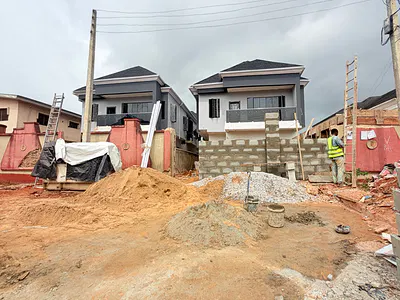 Newly Built 5 Bedroom Fully Detached Duplex with BQ — Ikeja, Lagos