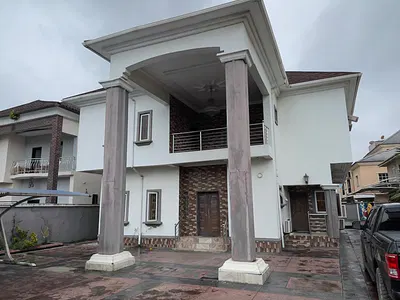 Massive 4 Bed Fully Detached Duplex with 2 Rooms BQ — Unity Avenue, Ado Road, Ajah, Lagos