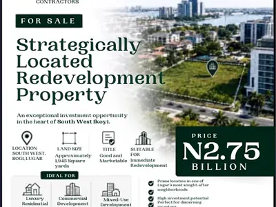 Land — Ikoyi, Lagos