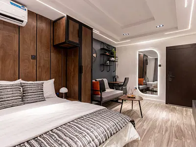 Beautiful Studio Apartment with Workstation — Iwaya, Yaba, Lagos