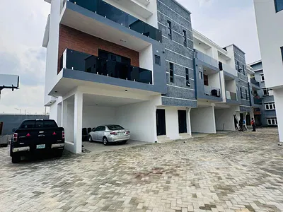Very Spacious Well Built 4 Bedroom Terrace Duplex with BQ — Ologolo, Lekki, Lagos
