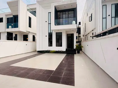 Well Built Automated Detached Duplex with Cinema Rooftop Terrace & Poo — Lekki, Lagos
