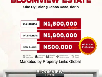 Verified Land with Registered Survey — Bloomview Estate Located at Oke Oyi Along Jebba Road, Ilorin East, Kwara