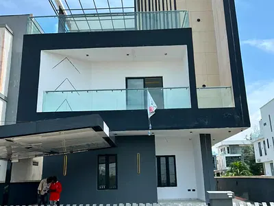 Well Built 5 Bedroom Detached Duplex + Roof Terrace, Cinema, Pool, BQ — Megamound Estate, Ikota, Lekki, Lagos