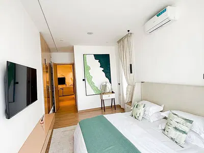 2 Bedroom Furnished Flat with Swimming Pool — Ikate, Lekki, Lagos
