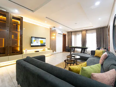 3 Bedroom Furnished Flat with Pool — Lekki, Lagos