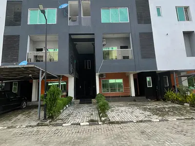 4 Bedrooms Apartment Upstairs on 3rd Floor — Cyberville Estate, Lekki, Lagos