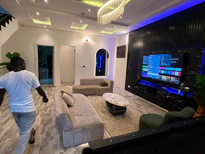 Luxury Fully Furnished Mini Flat in Serene Environment — Off Orchid Road, Lekki, Lagos