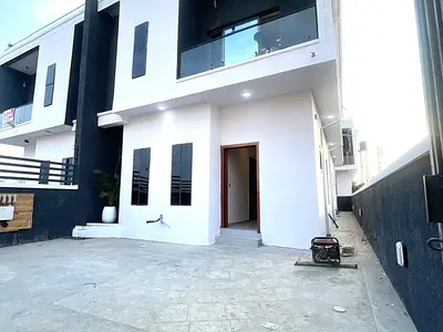 4 Bedroom Semi-Detached Duplex with a BQ — Lekki Scheme 2, Ajah, Lagos
