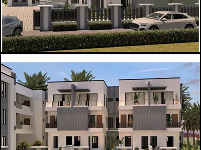 4 Bedroom Terraced Duplex with BQ — Life Camp, Abuja