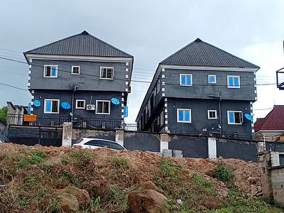 Six Units 2 Bedroom and 4 Units Room and Parlor — Edo State, Auchi, Etsako West, Edo