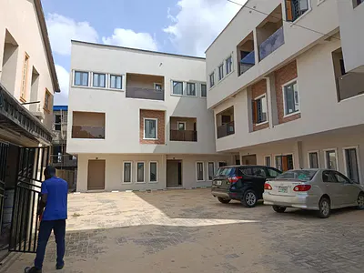 4 Bedroom Terraced Duplex on 3 Floors — General Hospital Road, Gbagada, Lagos