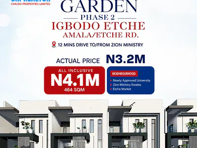 Land with Provision for Premium Infrastructure, Drainage & More. — Amala/Etche Road/ Fortune Garden Estate Phase 2 – Igbodo Etche, Port Harcourt, Rivers