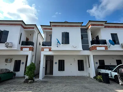 Brand New 3 Bedroom Spacious Terrace Duplex with BQ and Gym Available — Lekki, Lagos