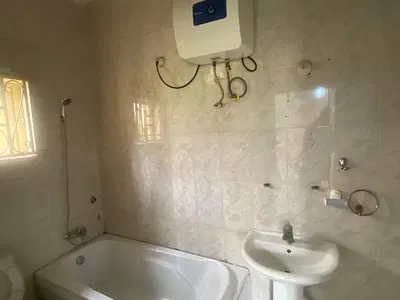 Super Standard 2 Bedrooms Flat Ist Floor Tarred Road All Through — After Begger Clinic Tarred Road All Through, Life Camp, Abuja
