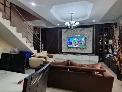 Spacious Standardly Built 4 Bedroom Terraced Duplex with BQ — Off Alhaji Masha Road, Surulere, Lagos